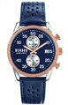 VERSUS by VERSACE Shoreditch Blue Leather Chronograph